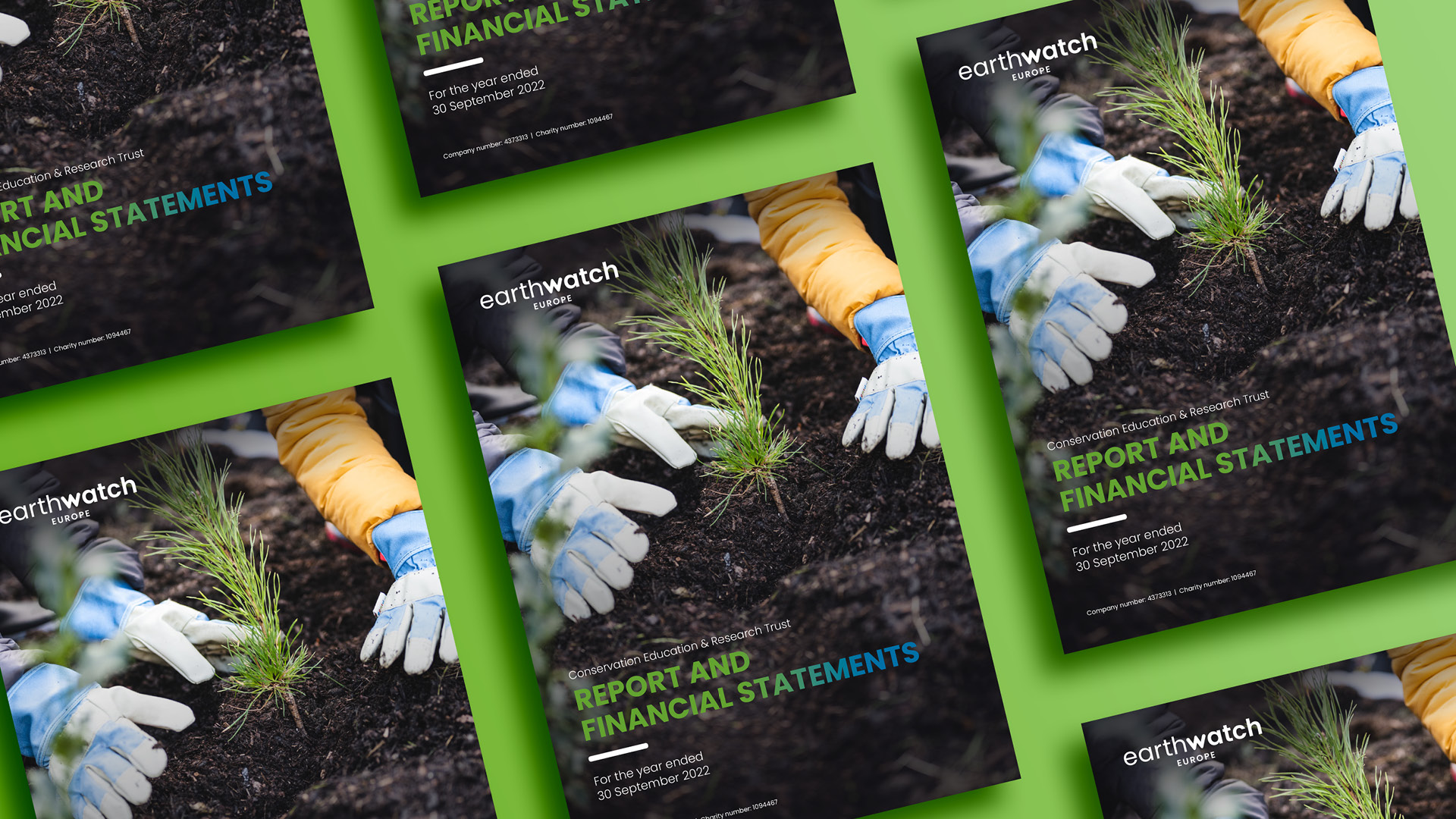 Earthwatch Europe cover design