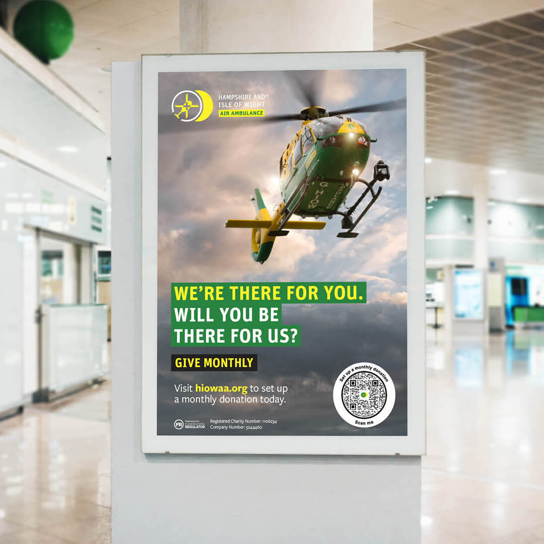 HIOWAA Small Change Big Difference Campaign design