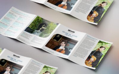 Hatfield House: Musical Time Travel Brochure Design