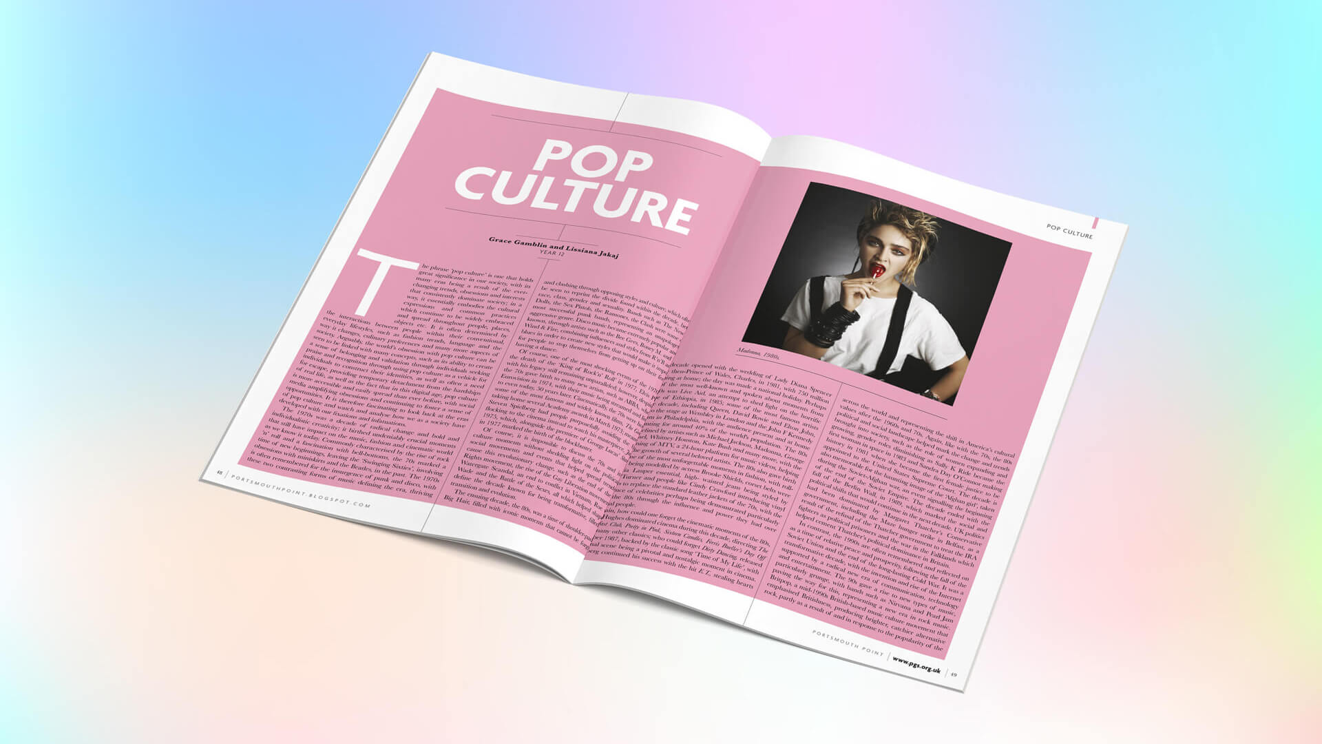 Feature article from Portsmouth Point Magazine