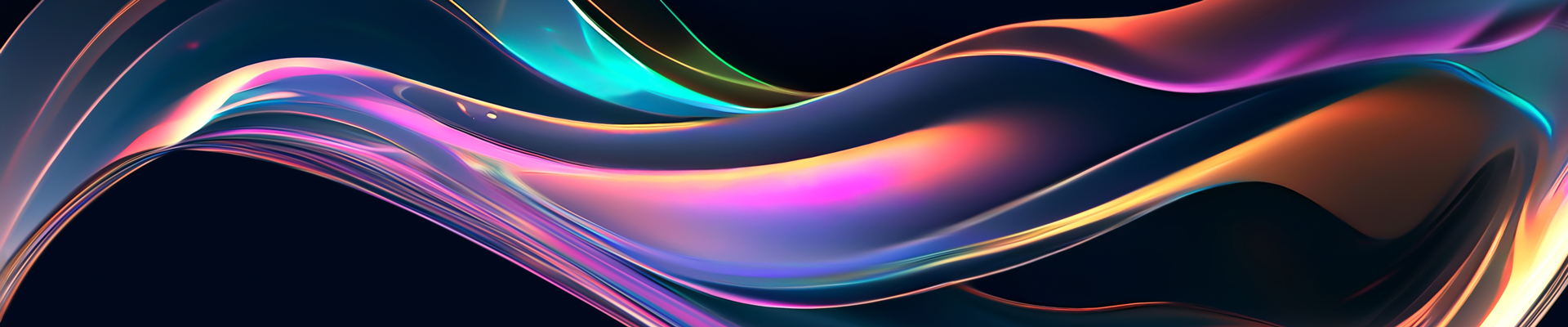 Multi coloured flow motion