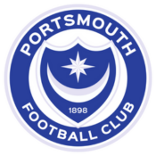 The logo of Portsmouth Football Club