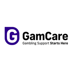 The logo of GamCare Gambling Support