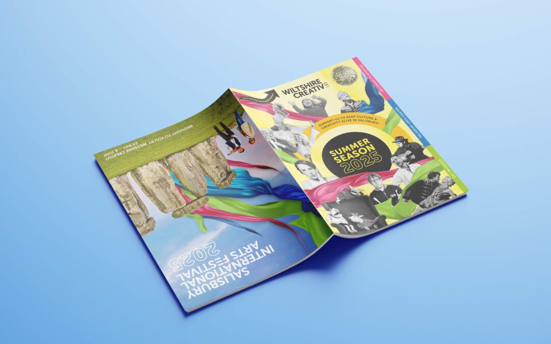 Wiltshire Creative: flipped season brochure