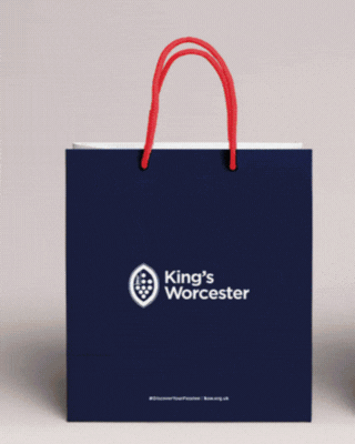 A gif showcasing the various branding projects that The Graphic Design House has worked on and how we applied this brand across printed, digital and merchandise materials