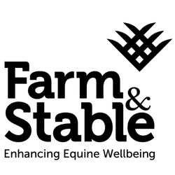 The logo of Farm & Stable