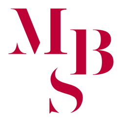 The logo of MBS