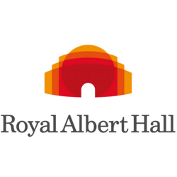 The logo of Royal Albert Hall