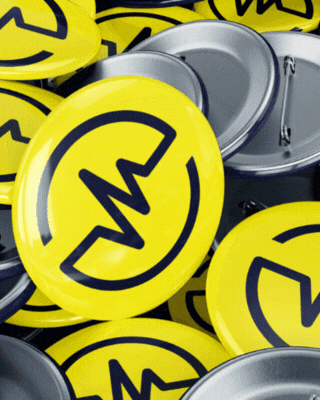 A gif showcasing the branded merchandise we have designed for clients such as Hampshire & Isle of Wight Air Ambulance and PortsFest.