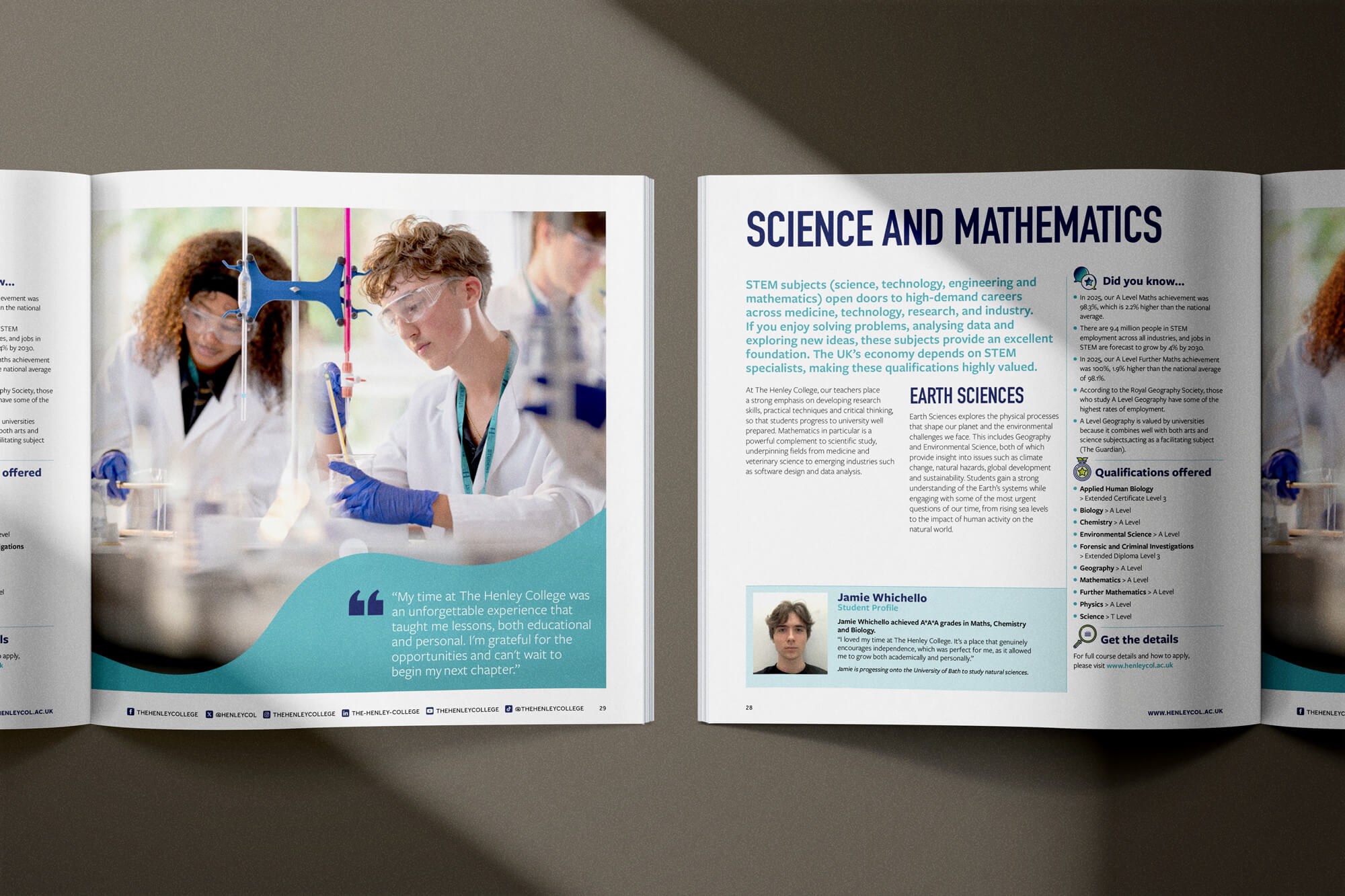 A mock-up of the Sport Industry Report 2026 front cover and spread on a orange background.