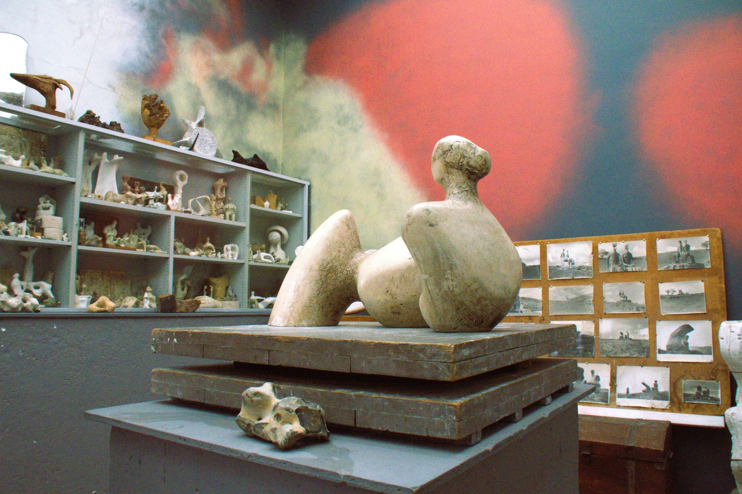 Image showing a Henry Moore Sculpture.