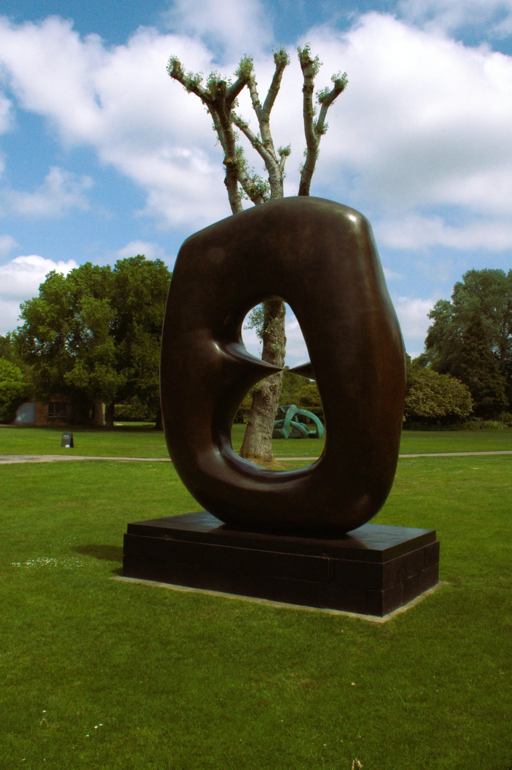 Image showing a Henry Moore Sculpture.