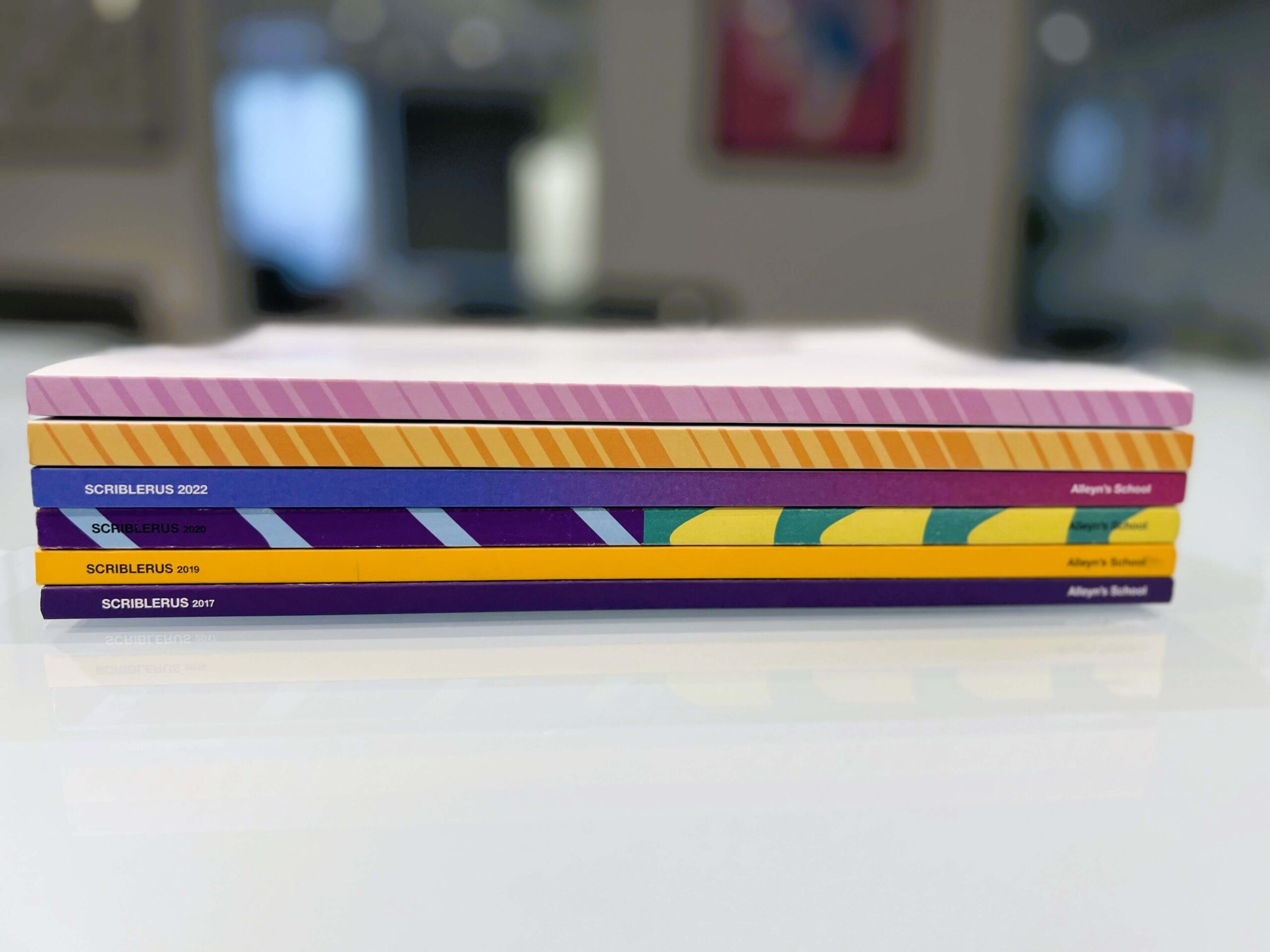 A photo of the Sport Industry Group's 2026 report in the Bishops Printers factory on a pallet.