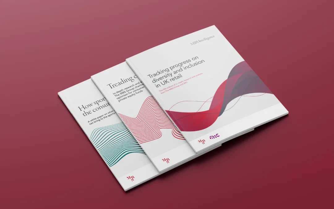 A mock-up showing 3 front covers from various MBS whitepapers.